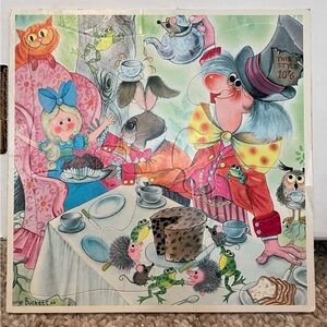 Vintage Alice in Wonderland Puzzle